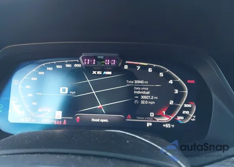 2023 BMW X6 M from USA, damaged, VIN 5YMCY0C01P9N98937